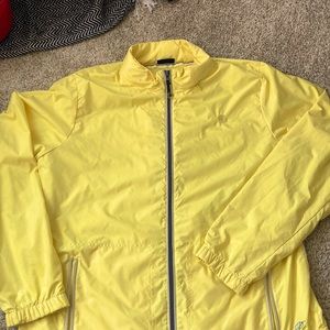 Yellow Windbreaker